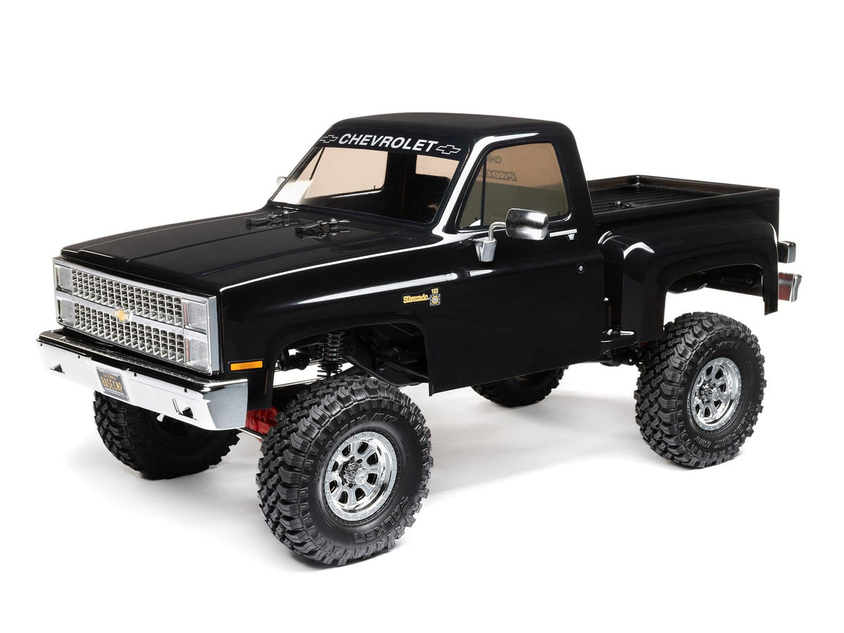 Axial 1/10 Scx10 Iii Base Camp 1982 Chevy K10 4X4 Rtr, Black C-AXI03030T2