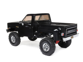 Axial 1/10 Scx10 Iii Base Camp 1982 Chevy K10 4X4 Rtr, Black C-AXI03030T2