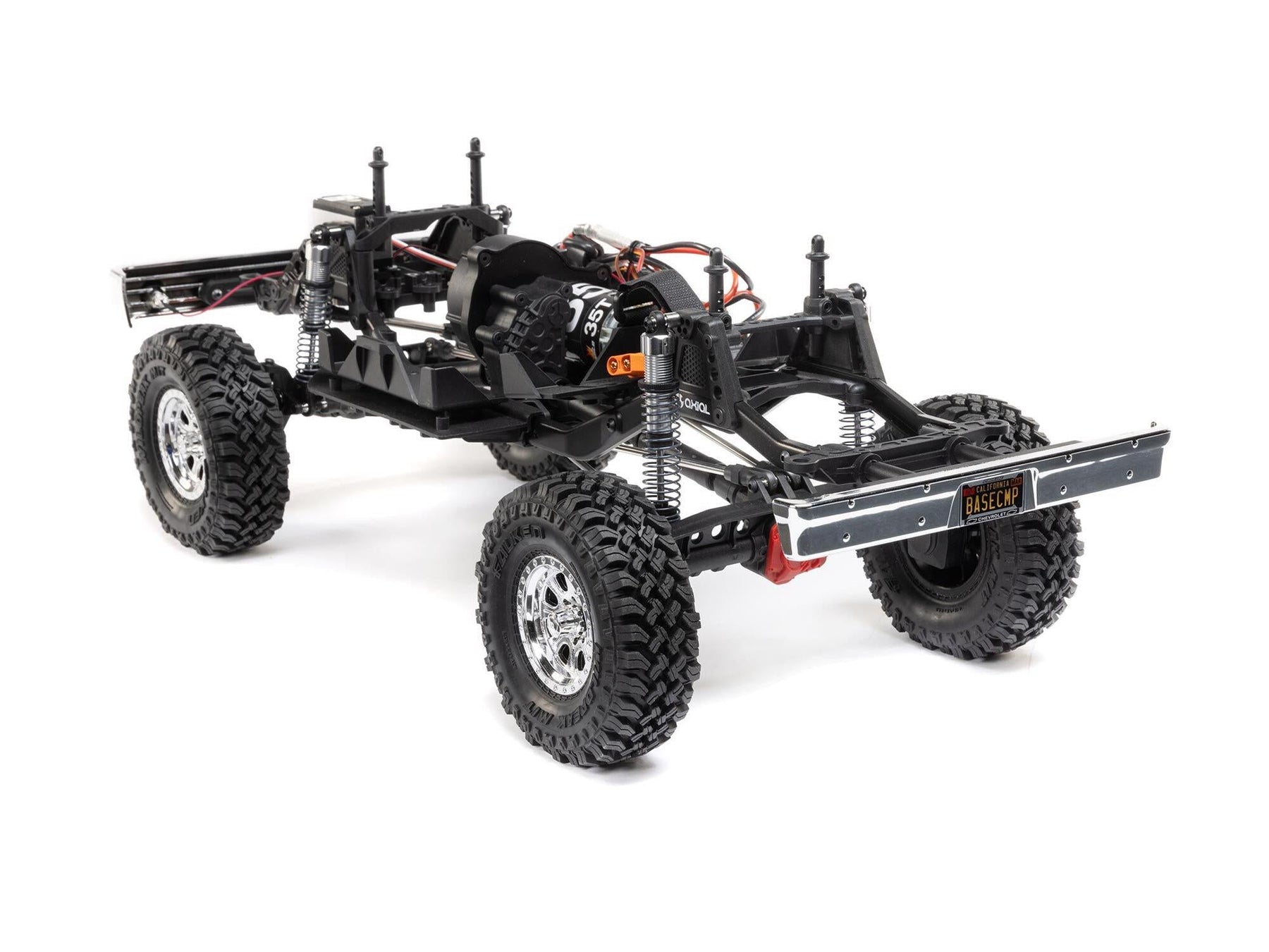 Axial 1/10 Scx10 Iii Base Camp 1982 Chevy K10 4X4 Rtr, Black C-AXI03030T2