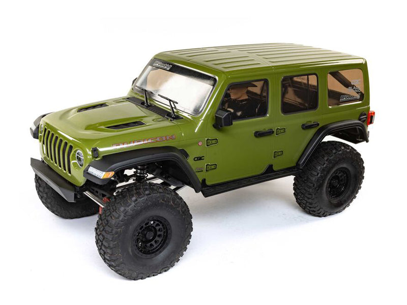 Axial 1/6 Scx6 Jeep Jlu Wrangler 4Wd Rock Crawler Rtr: Green C-AXI05000T1