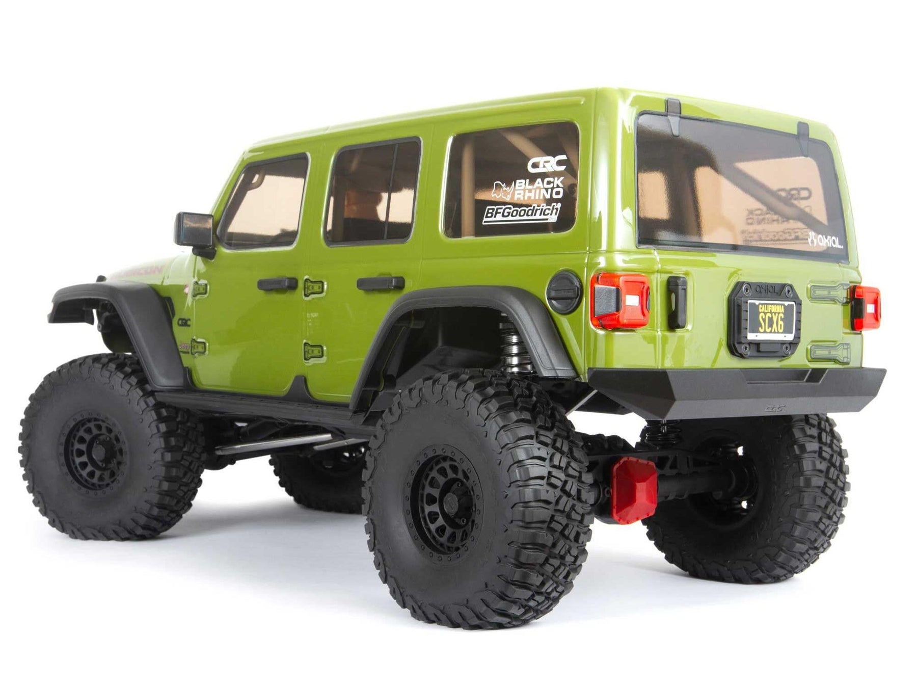 Axial 1/6 Scx6 Jeep Jlu Wrangler 4Wd Rock Crawler Rtr: Green C-AXI05000T1