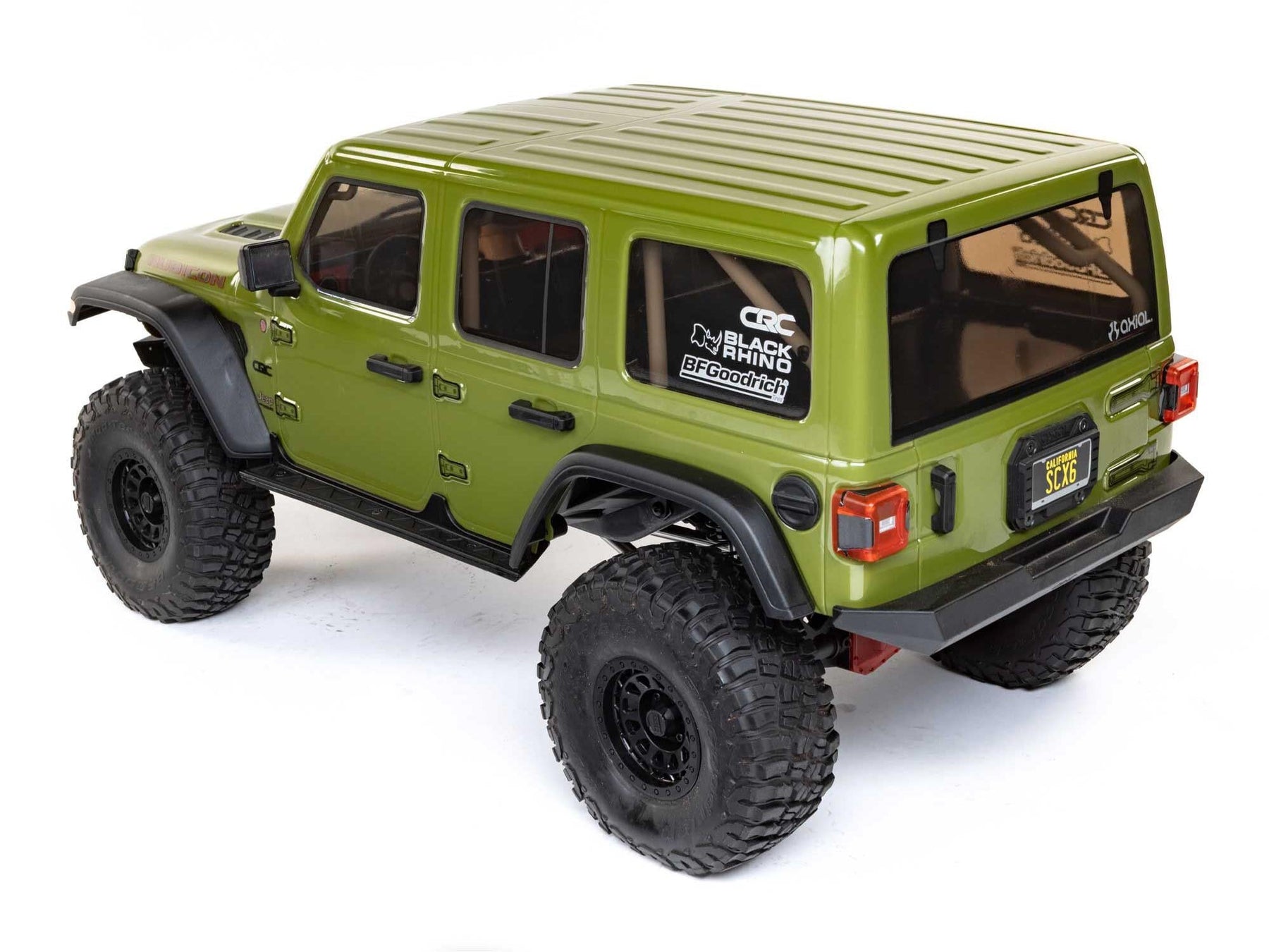 Axial 1/6 Scx6 Jeep Jlu Wrangler 4Wd Rock Crawler Rtr: Green C-AXI05000T1