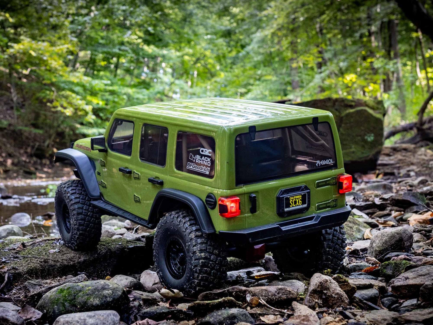 Axial 1/6 Scx6 Jeep Jlu Wrangler 4Wd Rock Crawler Rtr: Green C-AXI05000T1