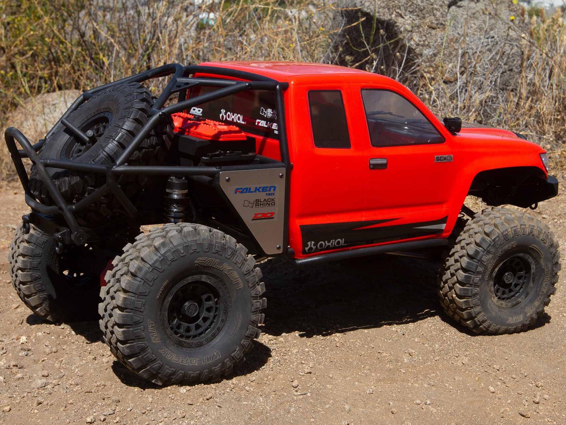 Axial 1/6 Scx6 Trail Honcho 4Wd RTR, Red C-AXI05001T1