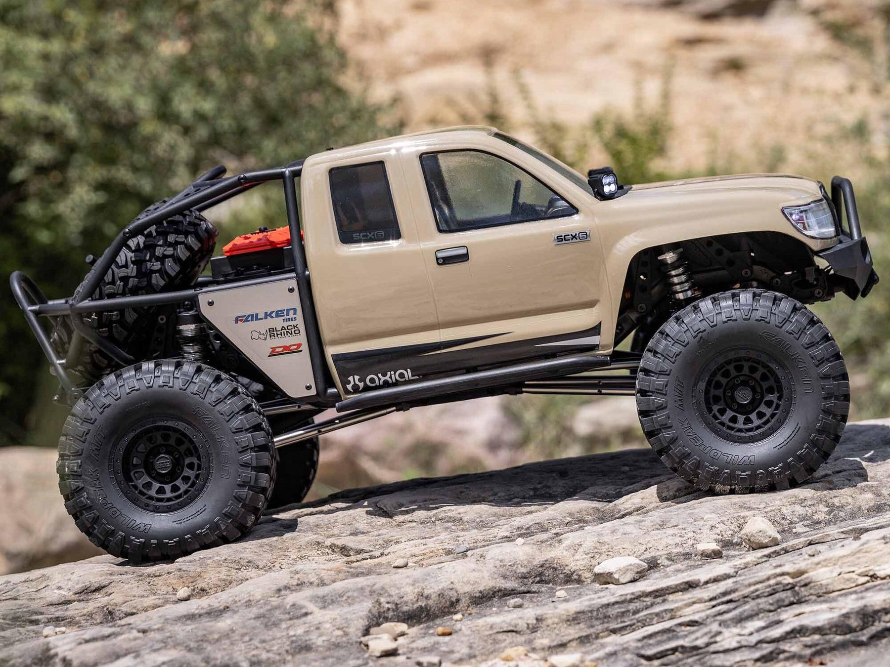 Axial 1/6 Scx6 Trail Honcho 4Wd Rtr, Sand C-AXI05001T2