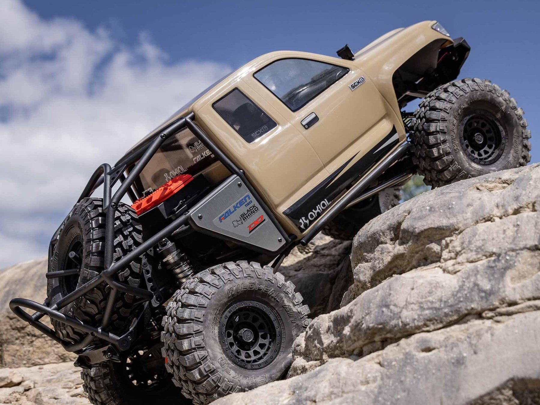 Axial 1/6 Scx6 Trail Honcho 4Wd Rtr, Sand C-AXI05001T2
