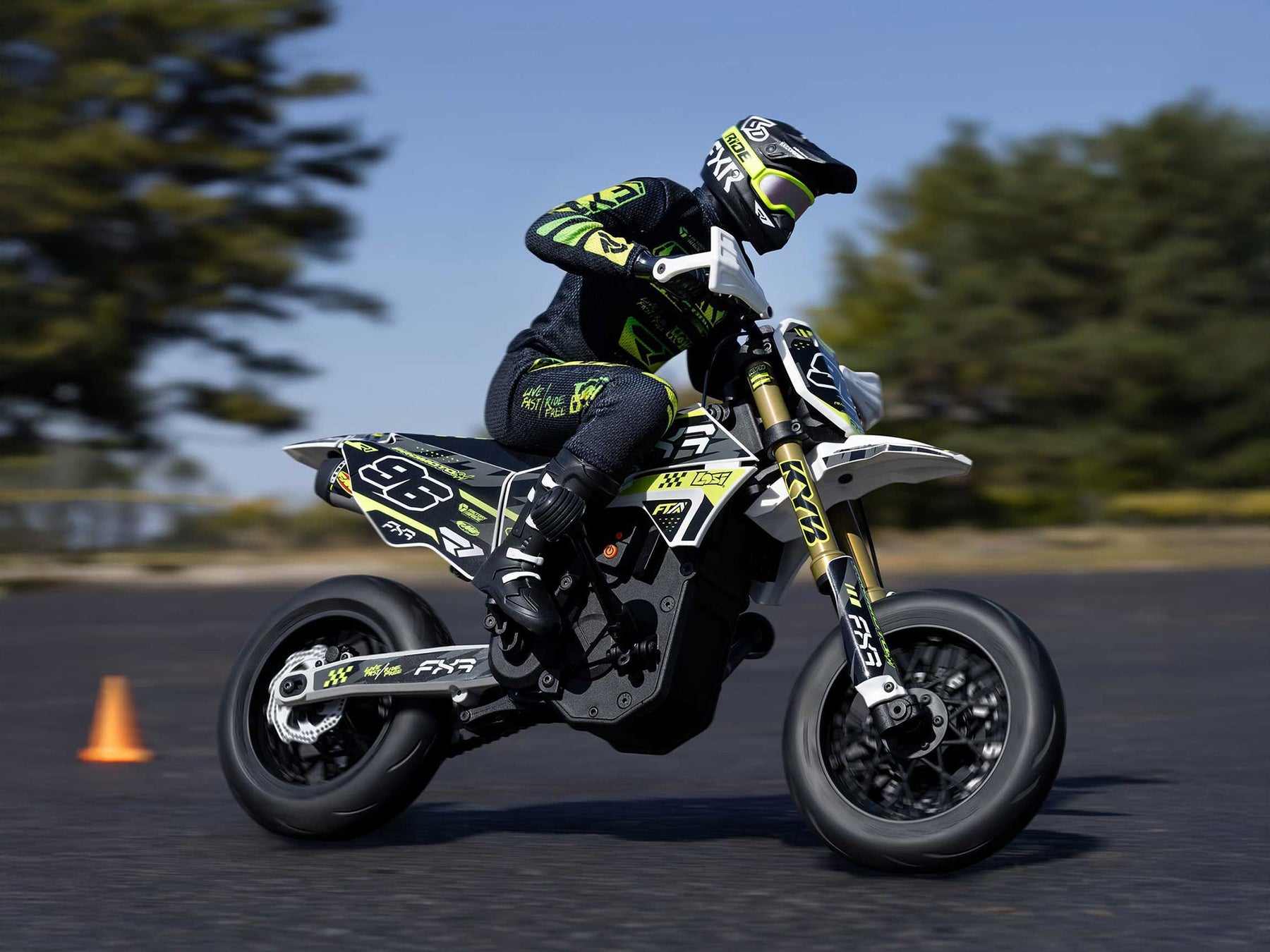 Losi 1/4 Promoto-SM FXR Supermoto Motorcycle RTR Basic C-LOS-2272