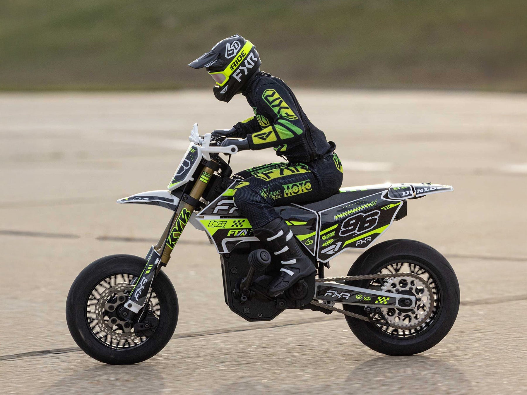 Losi 1/4 Promoto-SM FXR Supermoto Motorcycle RTR Basic C-LOS-2272