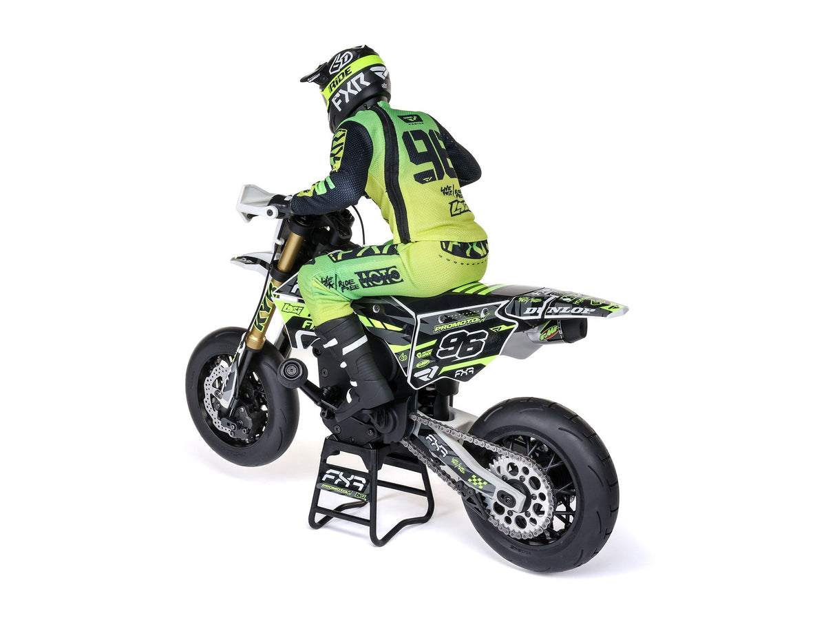 Losi 1/4 Promoto-SM FXR Supermoto Motorcycle RTR (Inc. Battery & Charger) C-LOS-2310