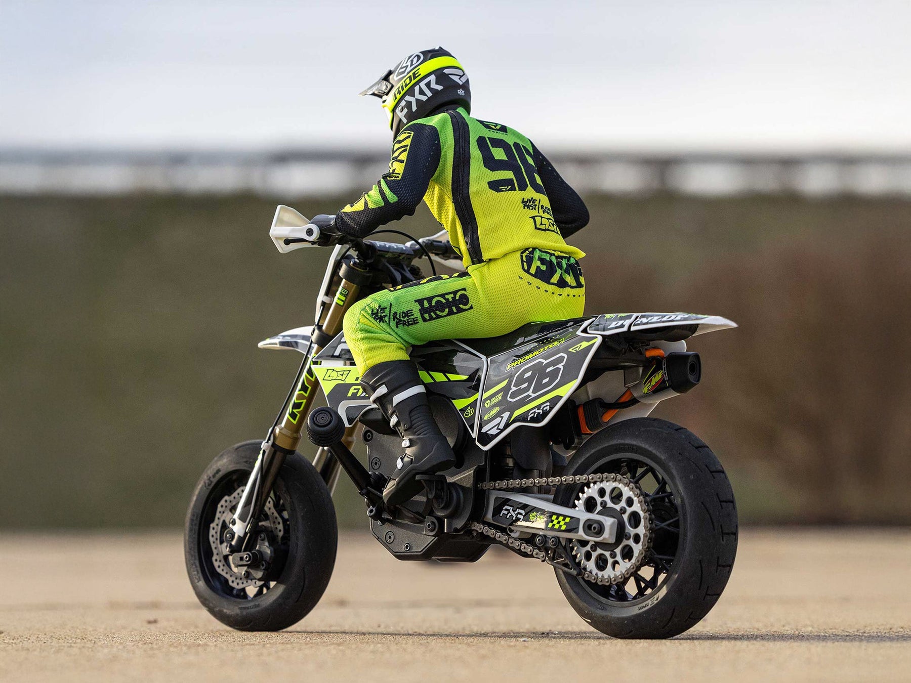 Losi 1/4 Promoto-SM FXR Supermoto Motorcycle RTR (Inc. Battery & Charger) C-LOS-2310