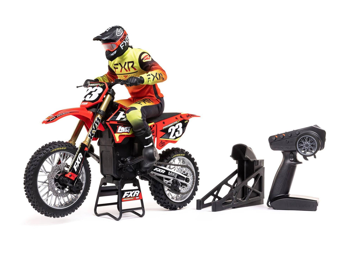 Losi 1/4 Promoto-Mx Motorcycle RTR, Fxr (Red) C-LOS06000T1