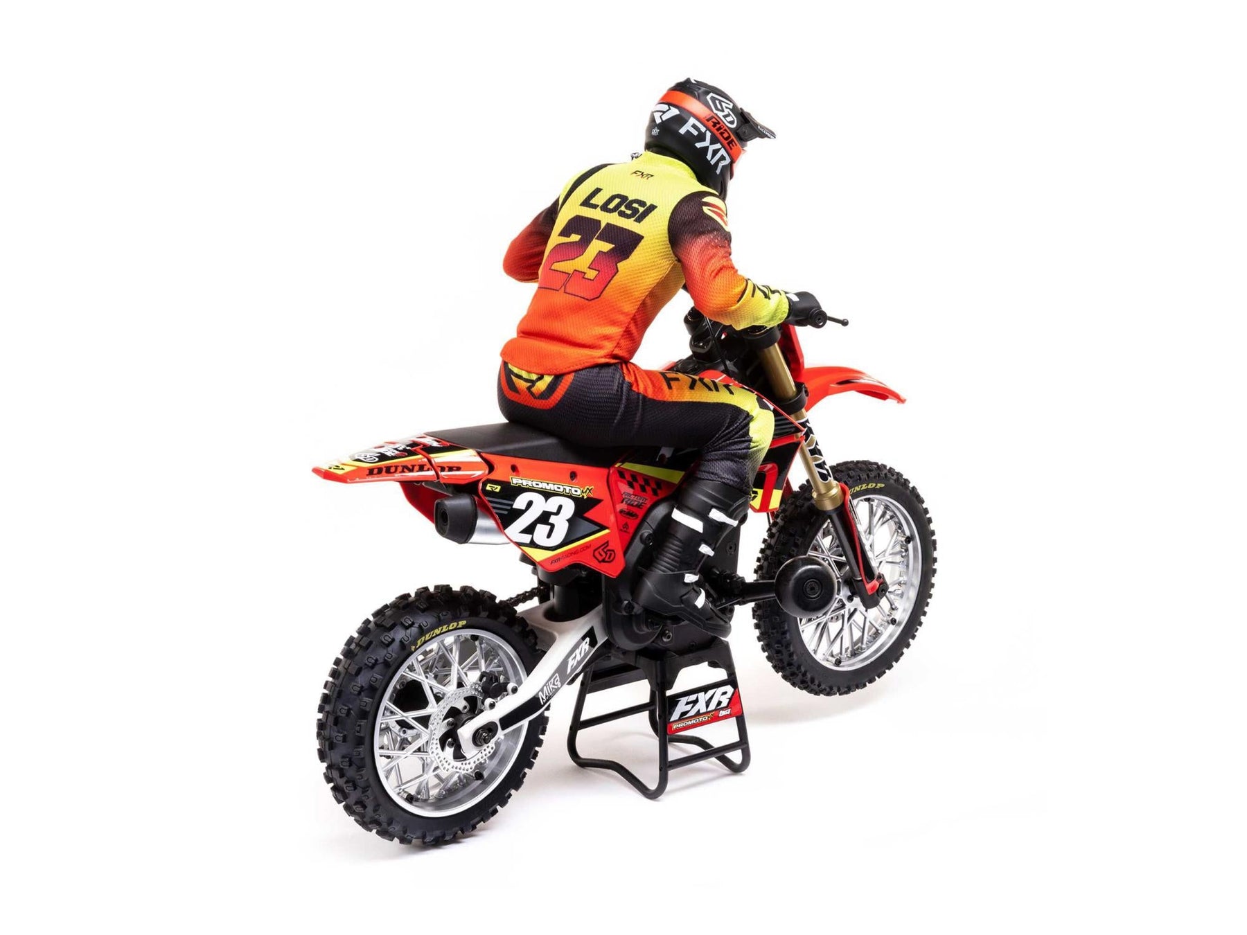 Losi 1/4 Promoto-Mx Motorcycle RTR, Fxr (Red) C-LOS06000T1