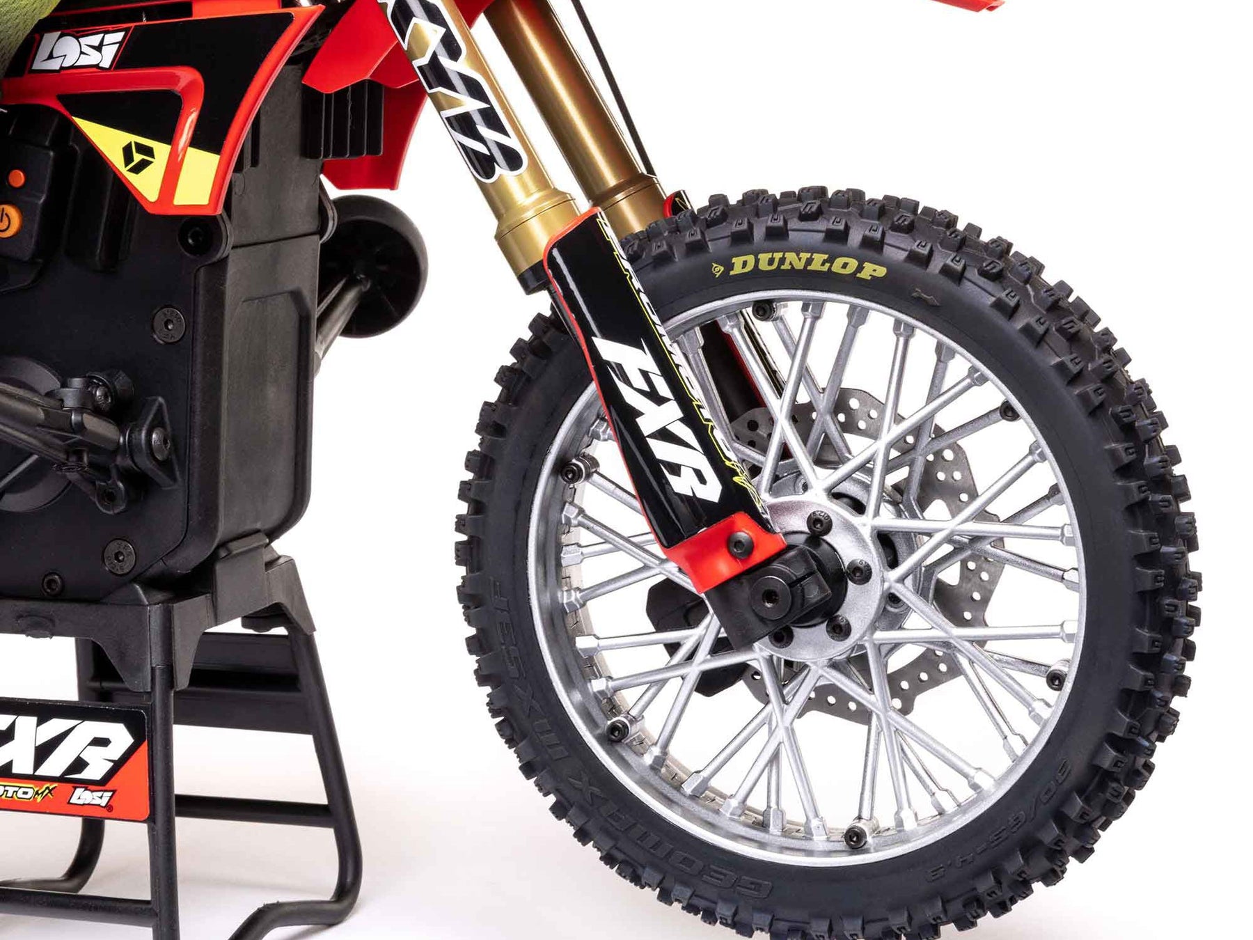 Losi 1/4 Promoto-Mx Motorcycle RTR, Fxr (Red) C-LOS06000T1