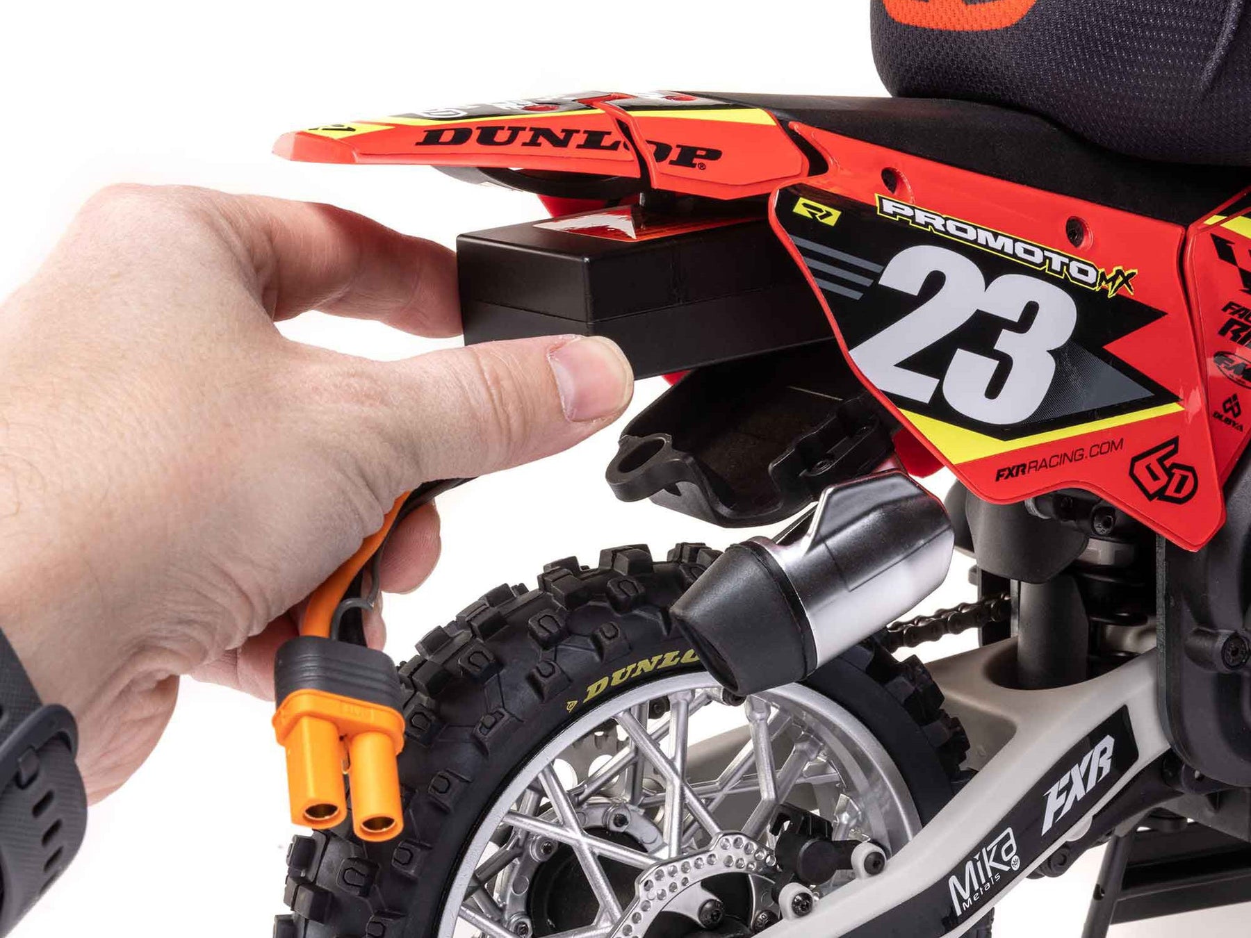 Losi 1/4 Promoto-Mx Motorcycle RTR, Fxr (Red) C-LOS06000T1