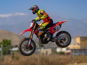 Losi 1/4 Promoto-Mx Motorcycle RTR, Fxr (Red) C-LOS06000T1