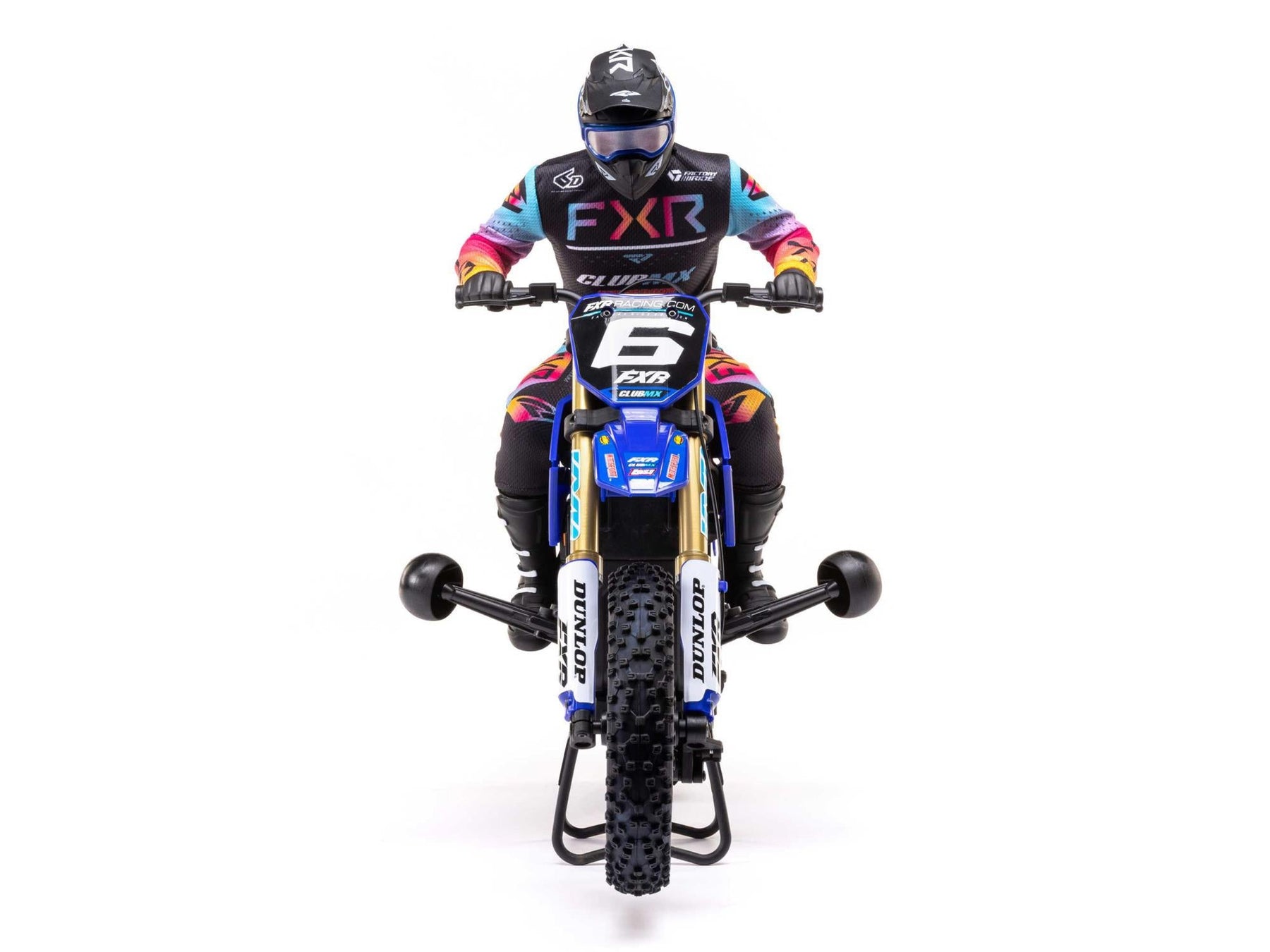 Losi 1/4 Promoto-Mx Motorcycle RTR, Club Mx (Blue) C-LOS06000T2