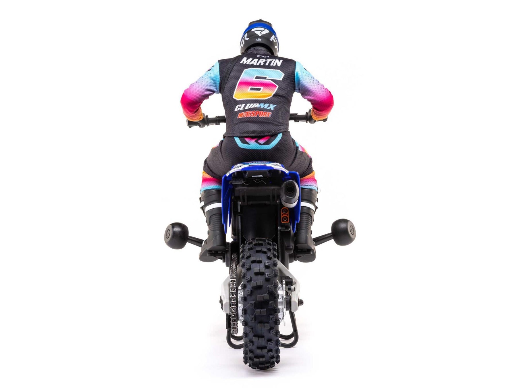 Losi 1/4 Promoto-Mx Motorcycle RTR, Club Mx (Blue) C-LOS06000T2