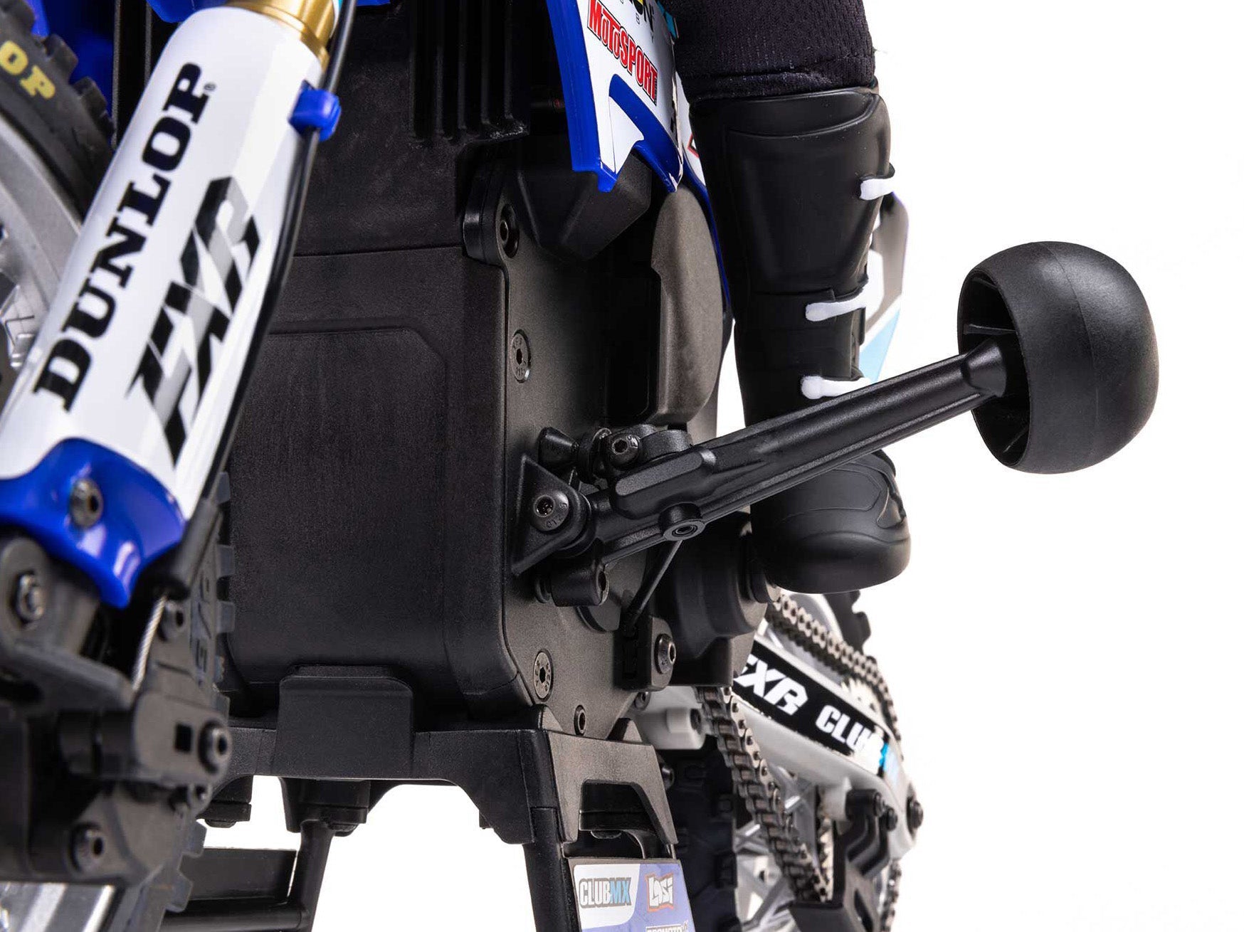 Losi 1/4 Promoto-Mx Motorcycle RTR, Club Mx (Blue) C-LOS06000T2