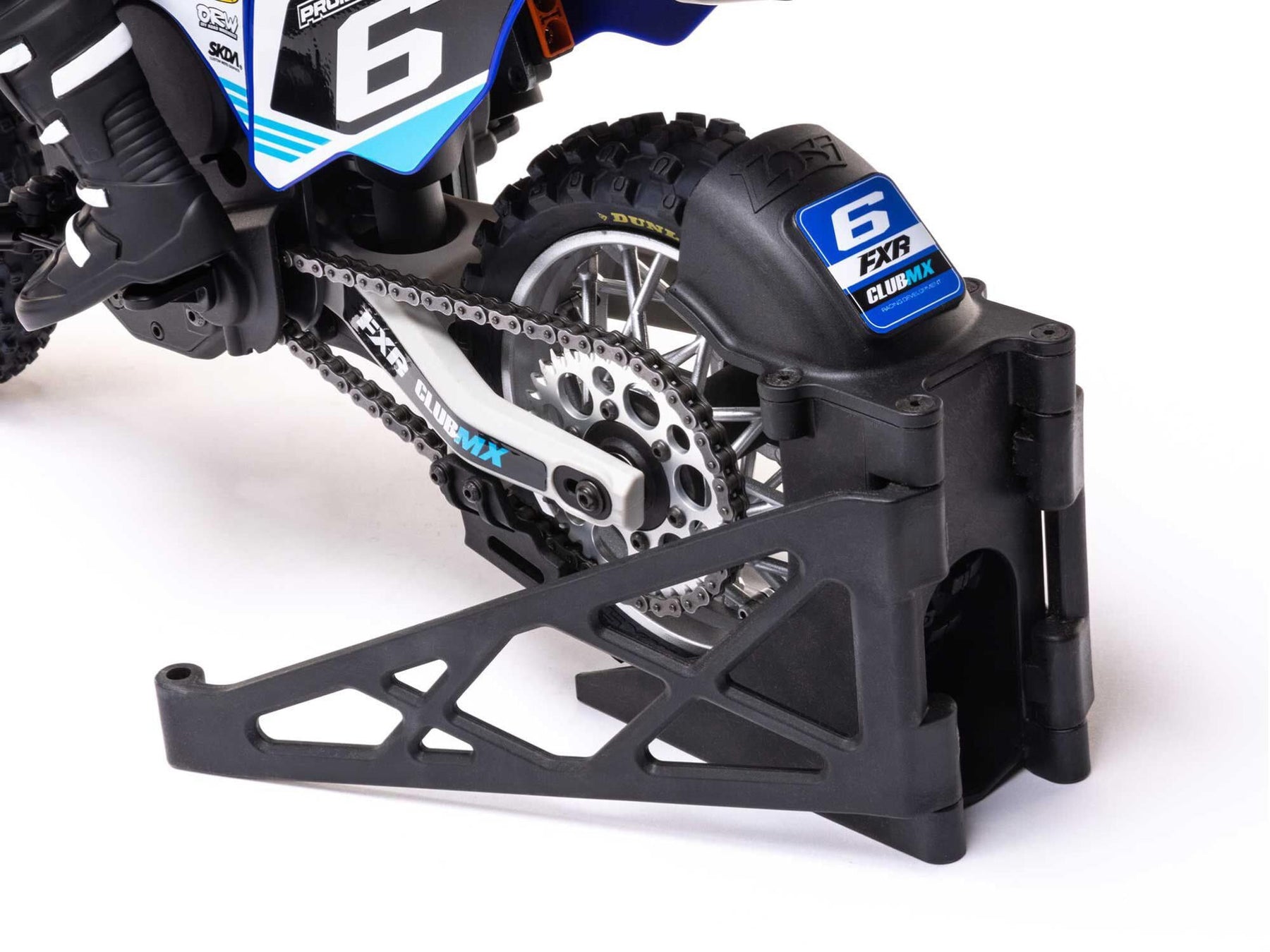 Losi 1/4 Promoto-Mx Motorcycle RTR, Club Mx (Blue) C-LOS06000T2