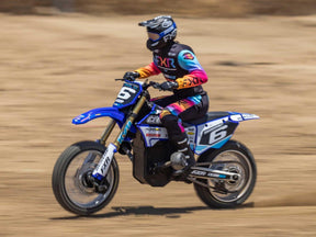 Losi 1/4 Promoto-Mx Motorcycle RTR, Club Mx (Blue) C-LOS06000T2