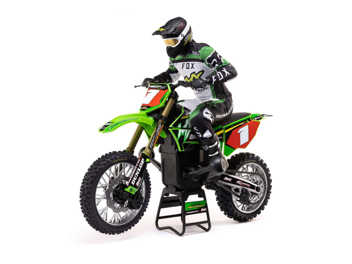 Losi 1/4 Promoto-Mx Motorcycle RTR With Battery And Charger, Pro C-LOS06002