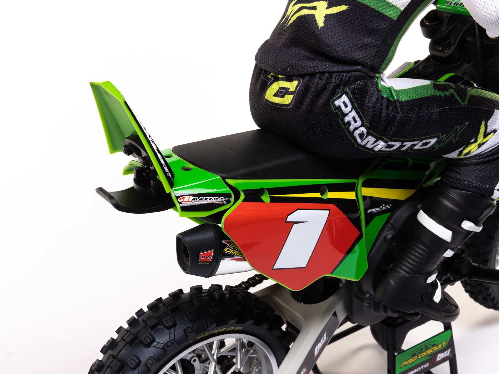 Losi 1/4 Promoto-Mx Motorcycle RTR With Battery And Charger, Pro C-LOS06002