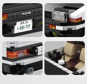 CaDA Initial D 1:20 Toyota AE86 Trueno 325 Pieces Brick Model Kit C51086W
