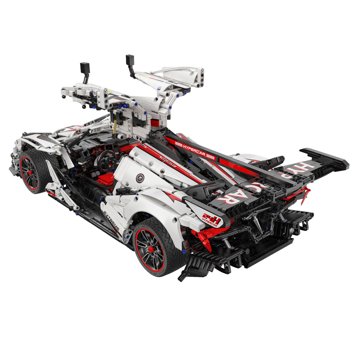 CaDA Master Helios V12 Hypercar - RC Control - 1:8 4449 Pieces Brick Model Kit C61053W