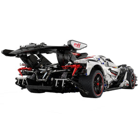 CaDA Master Helios V12 Hypercar - RC Control - 1:8 4449 Pieces Brick Model Kit C61053W