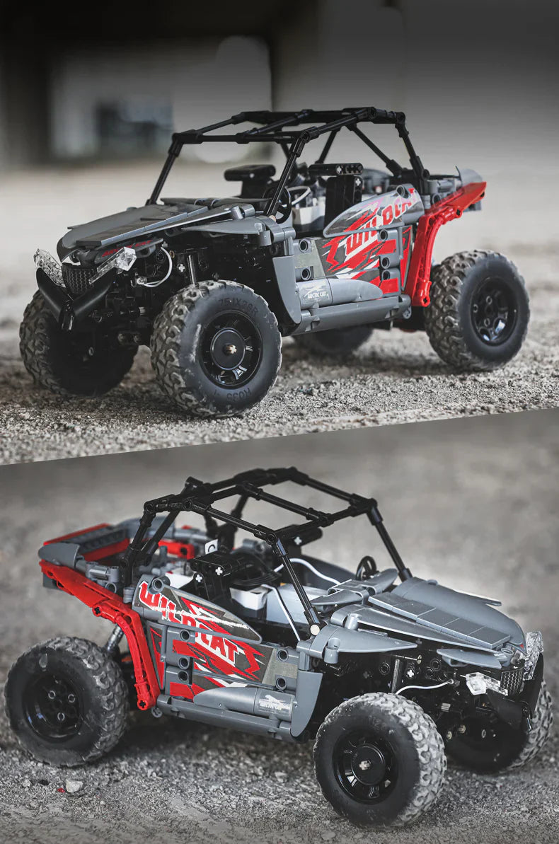 CaDA ARCTIC CAT Wildcat XX - RC Control - 1:12 686 Pieces Brick Model Kit C62006W