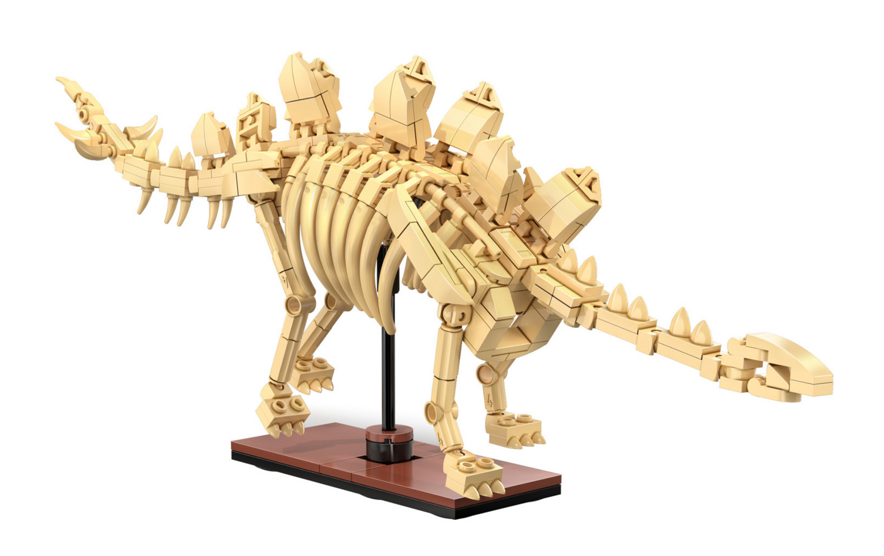 CaDA Creative Series Dinosaur Fossils: Stegosaurus - 297 pcs C59012W