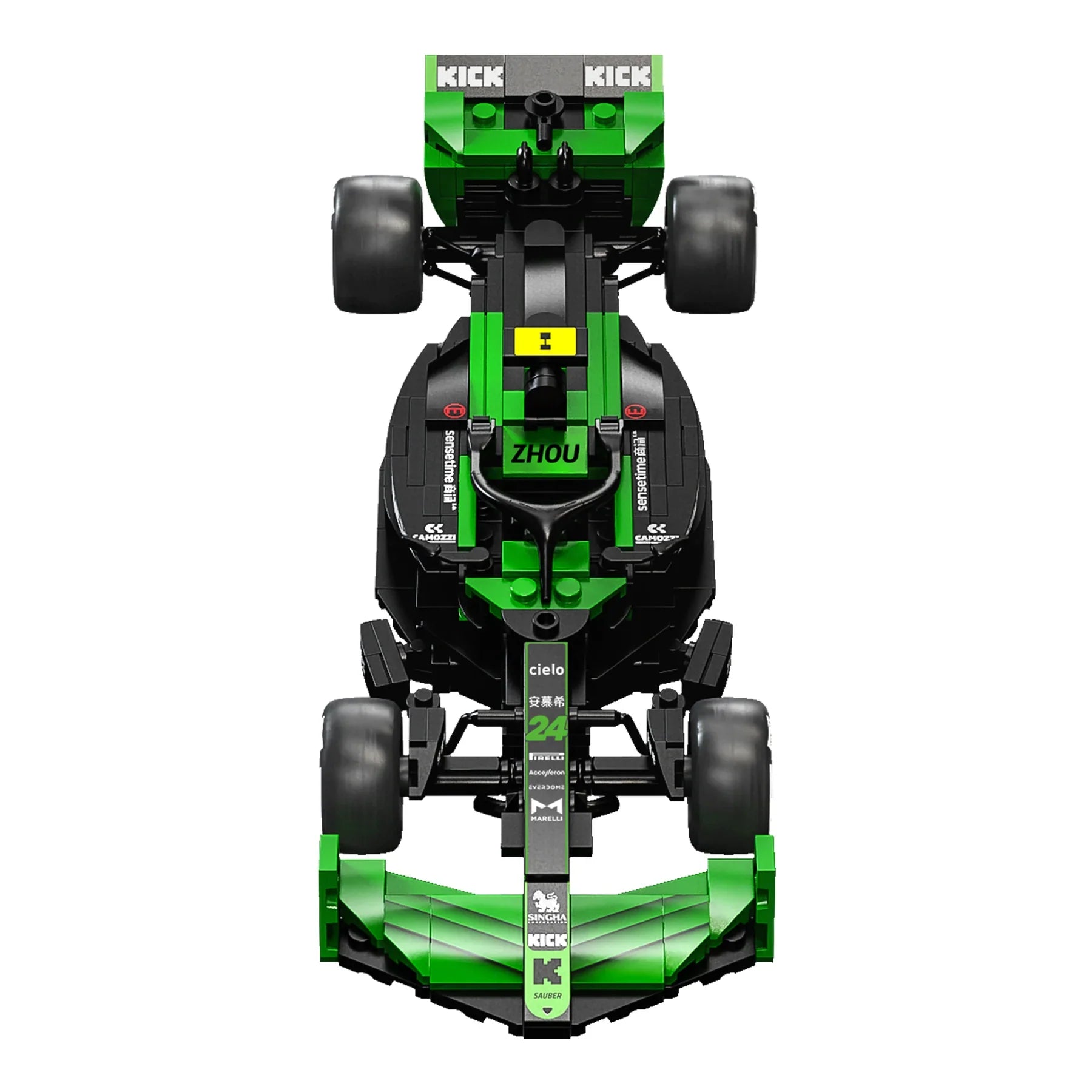 CaDA Kick Sauber F1 Team C44 (2024) 1:24 314 Pieces Brick Model Kit C55032W