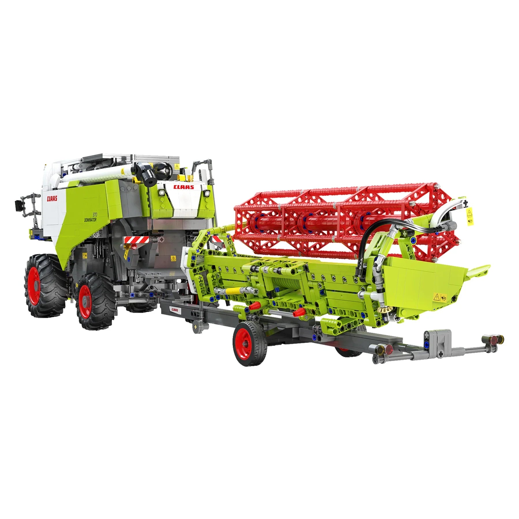 CaDA Master CLAAS Dominator 370 Combine Harvester - RC Control - 1:17 4567 Pieces Brick Model Kit C61508W