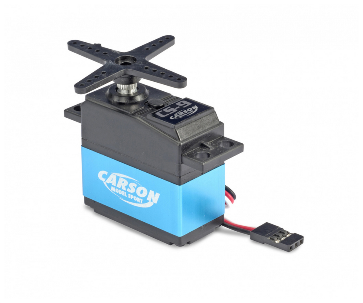 Carson CS-9 Servo - 9 kg / JR-plug - Metal Gear