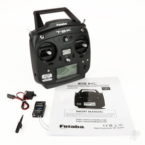 Futaba T6K 8-Channel Air Radio with R3008SB Rx Mode 1
