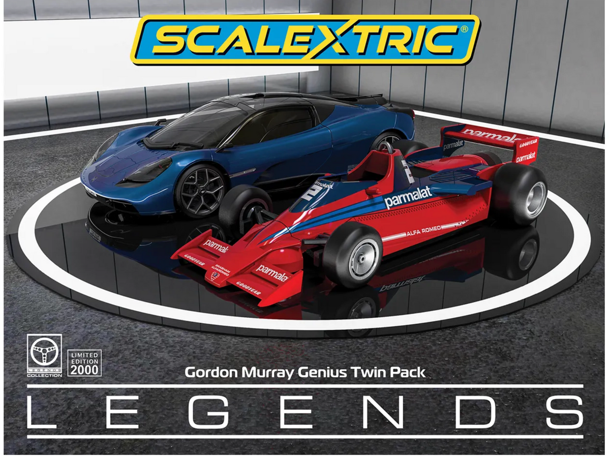 Scalextric Gordon Murray Design Genius - Twin Car Pack - C4601A