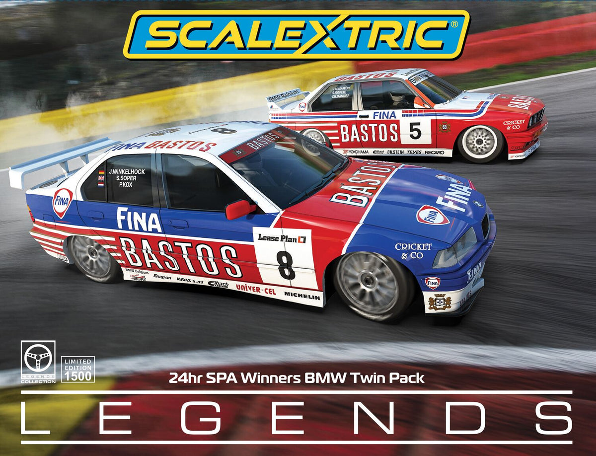 Scalextric Spa 24H Winners BMW - Twin Car Pack C4587A