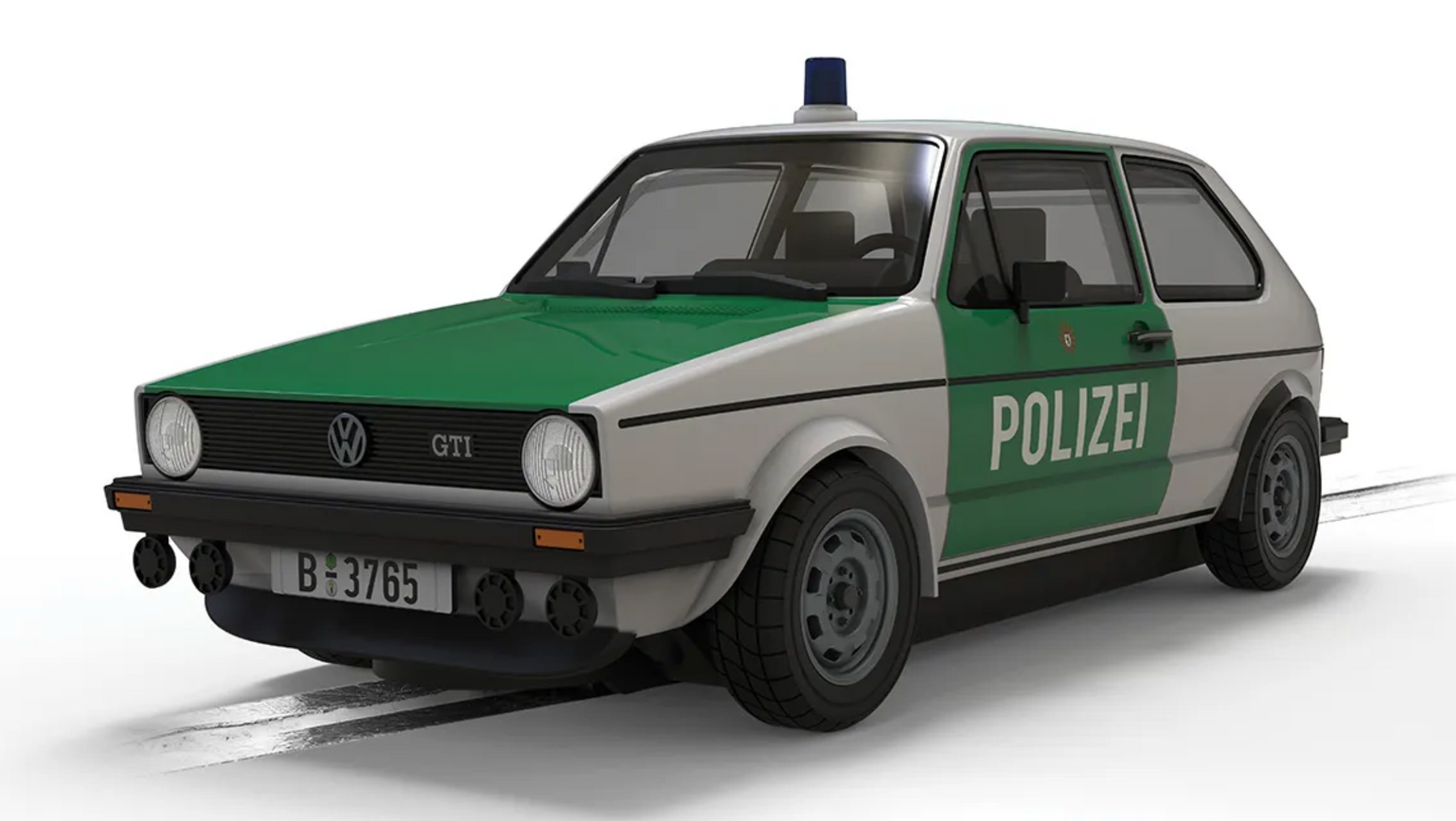 Scalextric Volkswagen Golf MK1 - Polizei Edition - C4572