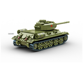 Build Army WW2 T34/85 - Soviet Medium Tank - 1:33 Scale 735 Pieces - BA3485