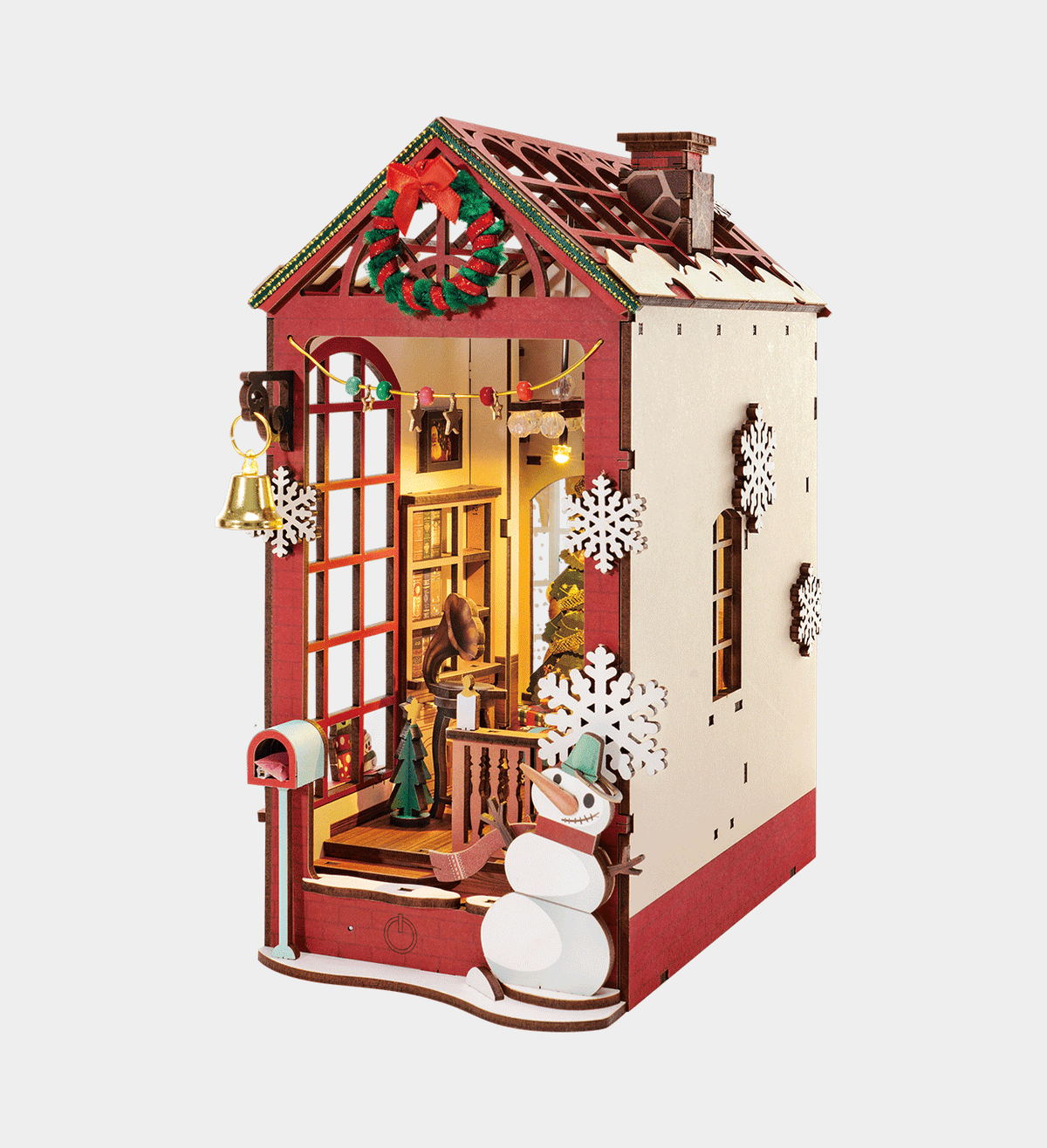 Rolife Christmas Indoor Scene Booknook TGC07