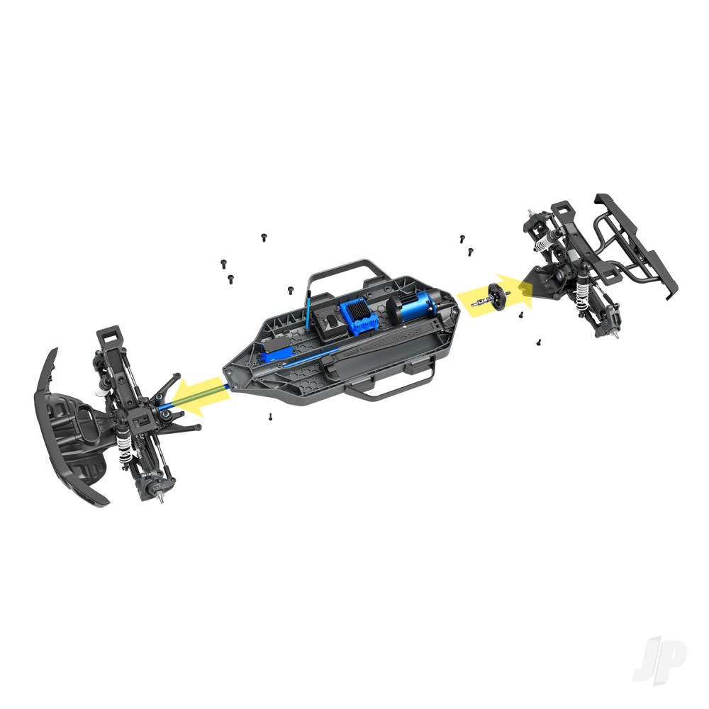 Traxxas Ford Raptor R 1:10 Pro Scale 4WD Brushless Electric Replica Truck - TRX101076-4-RED