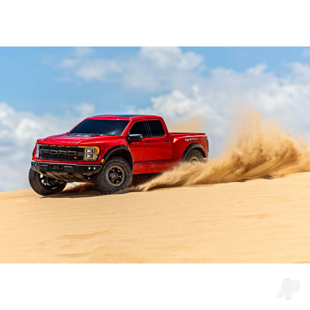 Traxxas Ford Raptor R 1:10 Pro Scale 4WD Brushless Electric Replica Truck - TRX101076-4-RED