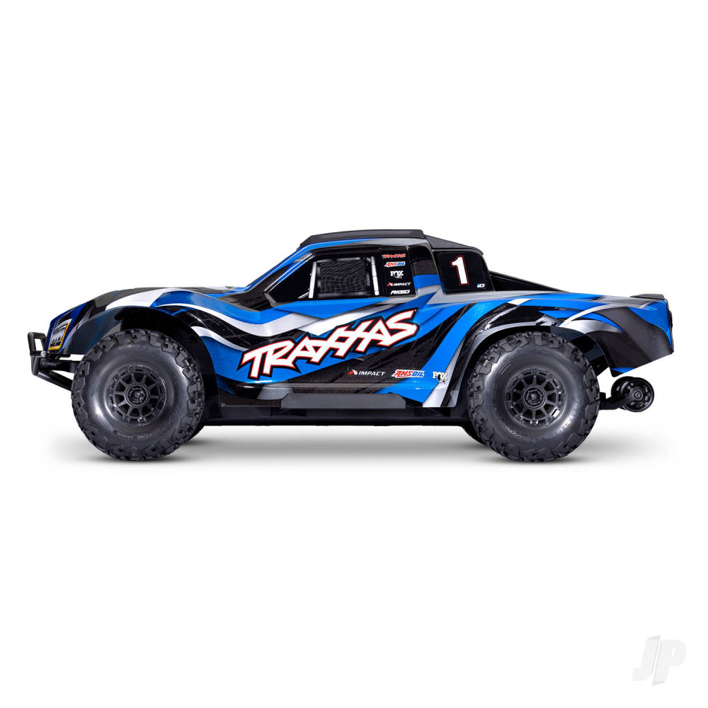 Traxxas Maxx Slash 1:8 6S 4WD Short Course Truck, Blue - TRX102076-4-BLUE