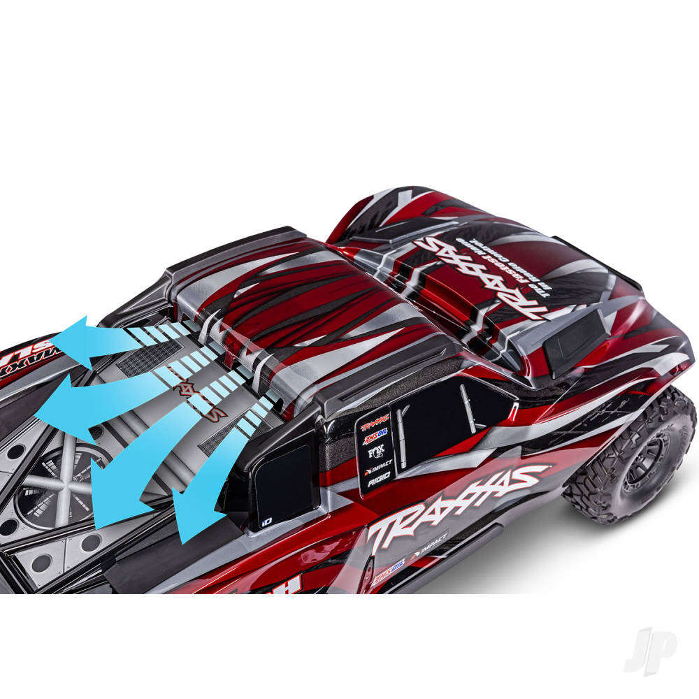 Traxxas Maxx Slash 1:8 6S 4WD Short Course Truck, Blue - TRX102076-4-BLUE