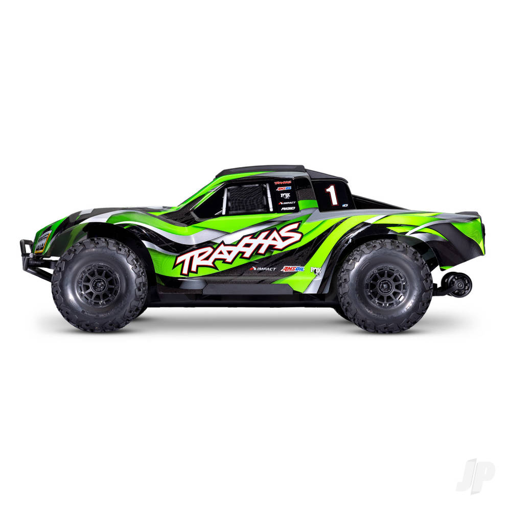 Traxxas Maxx Slash 1:8 6S 4WD Short Course Truck, Green - TRX102076-4-GRN