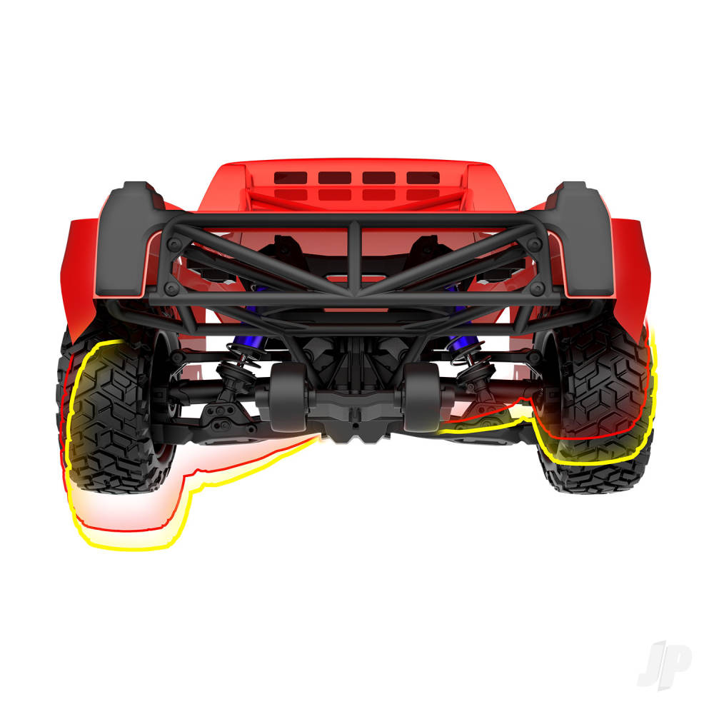 Traxxas Maxx Slash 1:8 6S 4WD Short Course Truck, Green - TRX102076-4-GRN