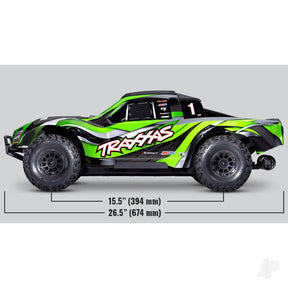 Traxxas Maxx Slash 6S 4WD Short Course Truck 1:8 6S   - TRX102076-4-RNR