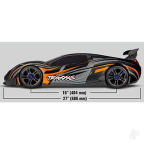 Traxxas XO-1 1:7 100+ MPH 4WD RTR Brushless Electric Supercar, Blue - TRX64077-3-BLUEX