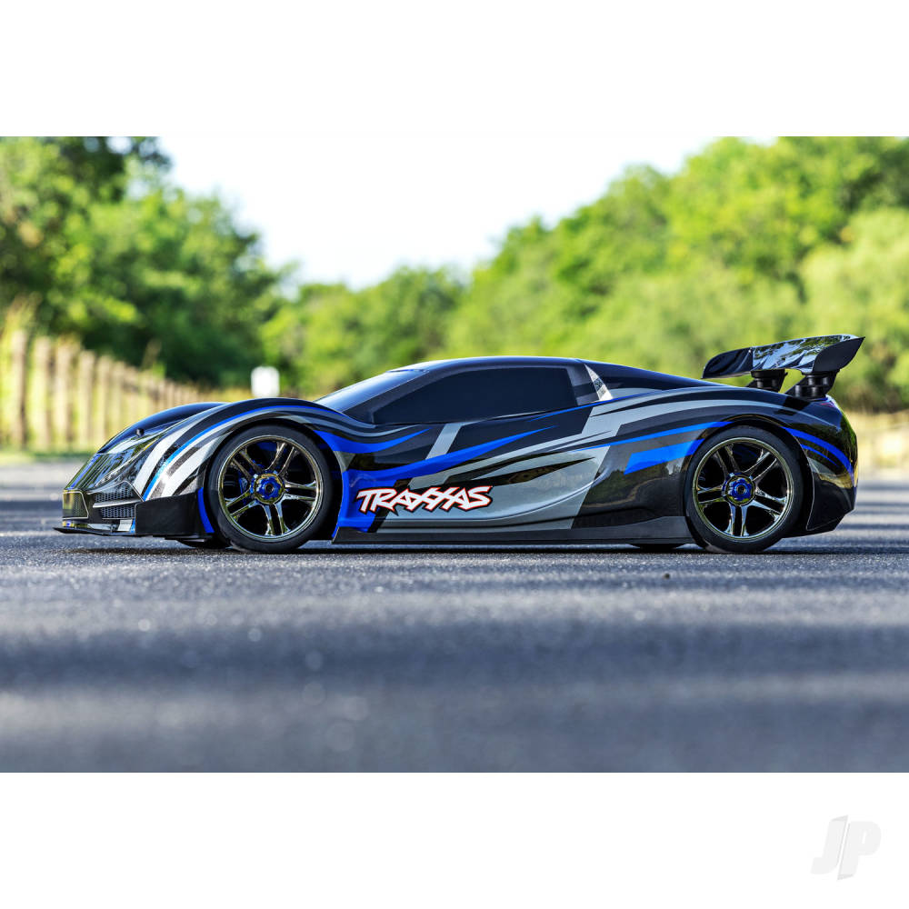 Traxxas XO-1 1:7 100+ MPH 4WD RTR Brushless Electric Supercar, Blue - TRX64077-3-BLUEX