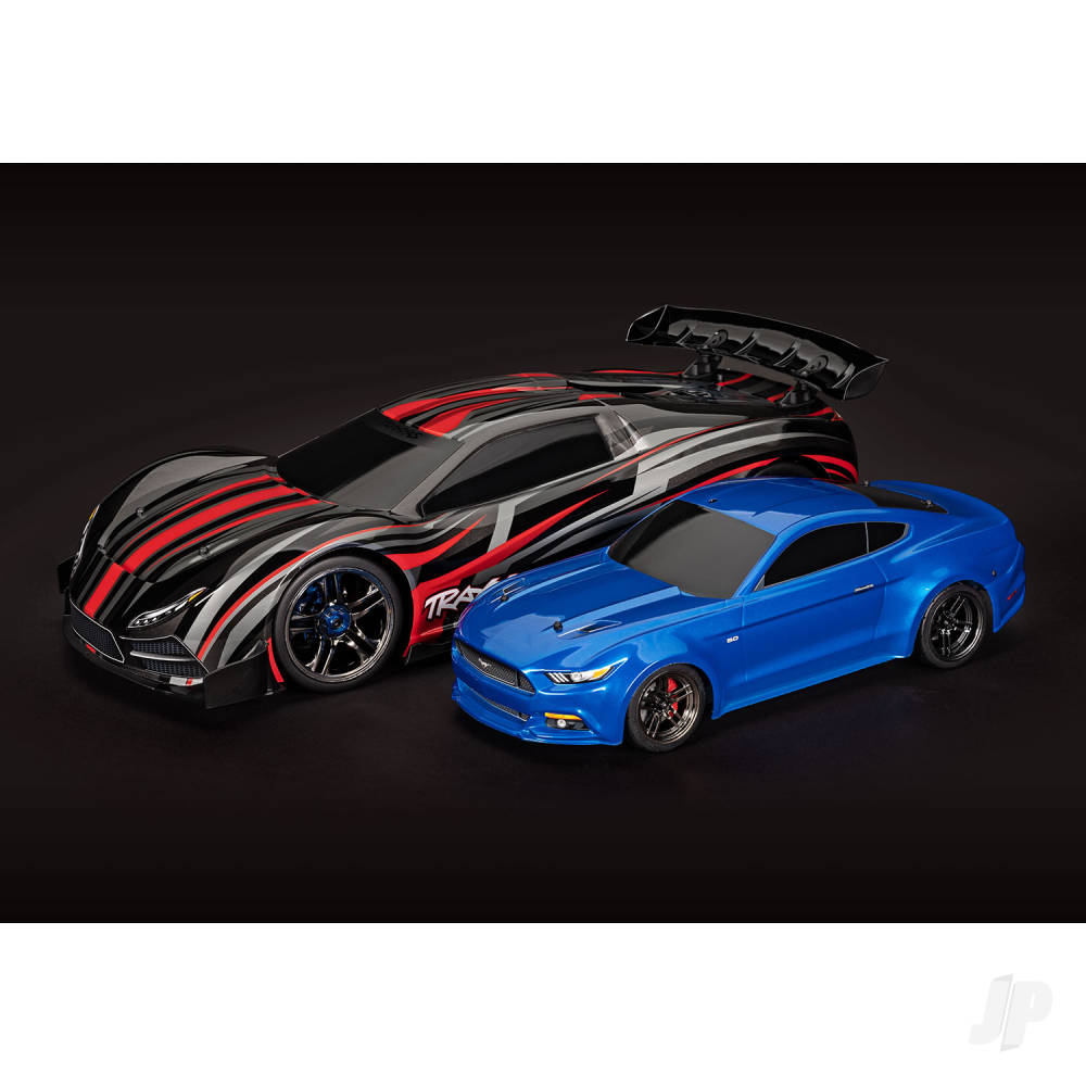 Traxxas XO-1 1:7 100+ MPH 4WD RTR Brushless Electric Supercar, Blue - TRX64077-3-BLUEX